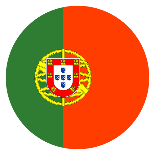 drapeau portugais et langue bresilienne