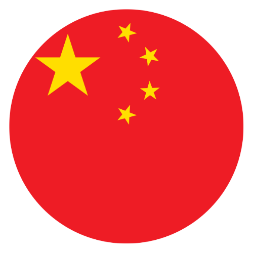 drapeau chinois avec etoiles jaunes